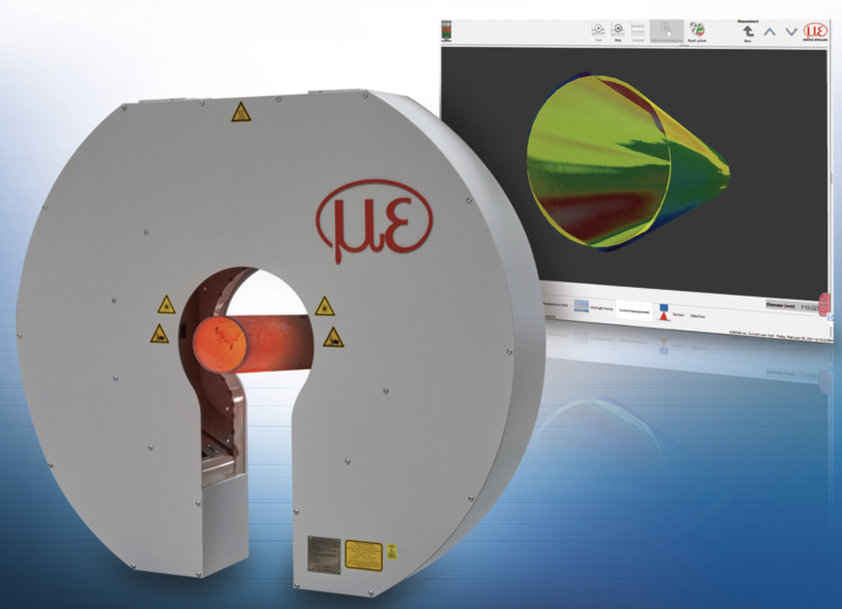 MICRO-EPSILON ZUVERLÄSSIGE GEOMETRIEPRÜFUNG VON LANGPRODUKTEN IN DER METALLINDUSTRIE